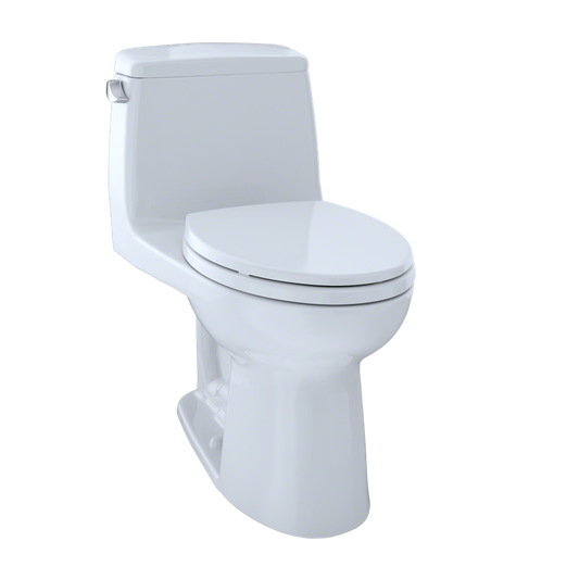 Eco UltraMax Elongated One-Piece Toilet in Cotton White with CeFiONtect - ADA Height