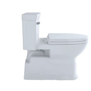Eco Soiree Elongated One-Piece Toilet in Cotton White