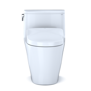 Nexus Elongated 1.0 gpf One-Piece Toilet with Washlet+ S500e Auto Flush in Cotton White