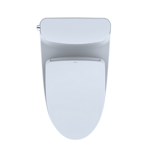 Nexus Elongated 1.0 gpf One-Piece Toilet with Washlet+ S500e Auto Flush in Cotton White