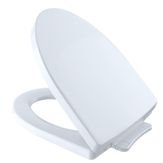 Soiree Elongated SoftClose Toilet Seat in Cotton White