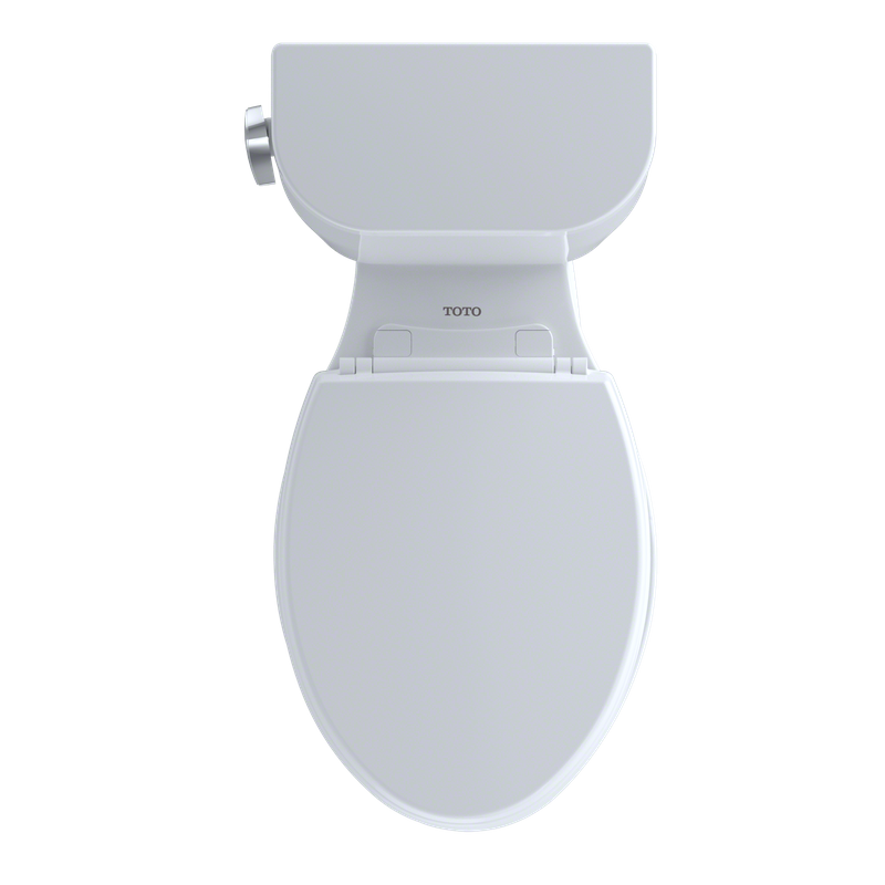 Entrada Elongated 1.28 gpf Two-Piece Toilet in Cotton White