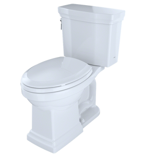 Promenade II Elongated 1.28 gpf Two-Piece Toilet in Cotton White