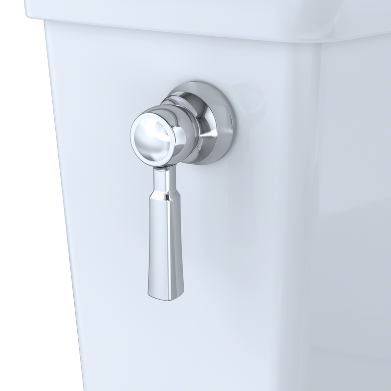 Promenade II Elongated 1.28 gpf Two-Piece Toilet in Cotton White