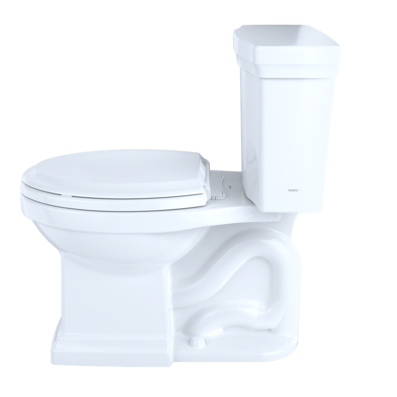 Promenade II Elongated 1.28 gpf Two-Piece Toilet in Cotton White