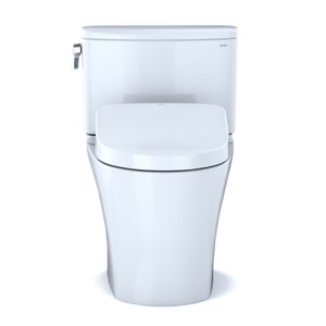 Nexus Elongated 1 gpf Two-Piece Toilet with Washlet+ S500e in Cotton White