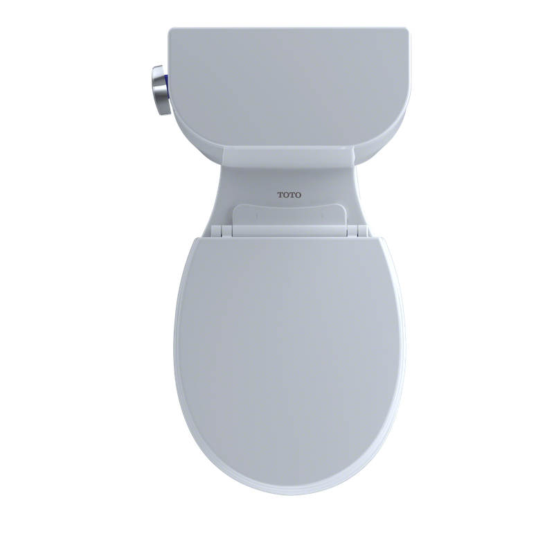 Entrada Round 1.28 gpf Two-Piece Toilet in Cotton White