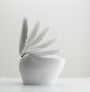 Neorest NX1 Elongated Dual-Flush Integrated Bidet Seat One-Piece Toilet in Cotton White