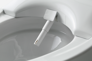 Neorest NX1 Elongated Dual-Flush Integrated Bidet Seat One-Piece Toilet in Cotton White