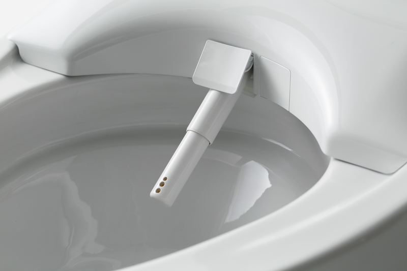 Neorest NX1 Elongated Dual-Flush Integrated Bidet Seat One-Piece Toilet in Cotton White