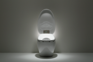 Neorest NX1 Elongated Dual-Flush Integrated Bidet Seat One-Piece Toilet in Cotton White