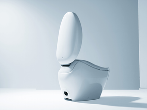 Neorest NX1 Elongated Dual-Flush Integrated Bidet Seat One-Piece Toilet in Cotton White