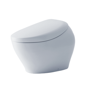 Neorest NX1 Elongated Dual-Flush Integrated Bidet Seat One-Piece Toilet in Cotton White