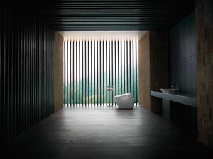 Neorest NX1 Elongated Dual-Flush Integrated Bidet Seat One-Piece Toilet in Cotton White