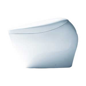 Neorest NX1 Elongated Dual-Flush Integrated Bidet Seat One-Piece Toilet in Cotton White