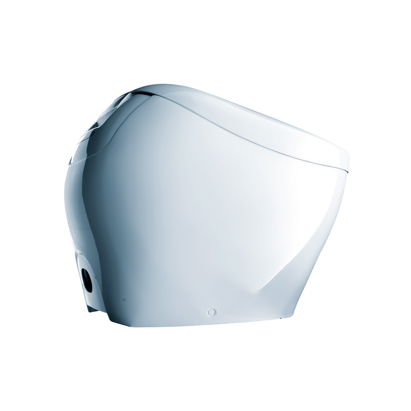 Neorest NX1 Elongated Dual-Flush Integrated Bidet Seat One-Piece Toilet in Cotton White