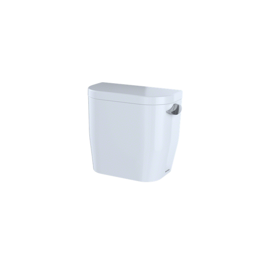 Entrada Right Hand Trip Lever Toilet Tank in Cotton White