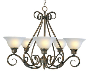 Pacific 29' 5 Light Single-Tier Chandelier in Kentucky Bronze