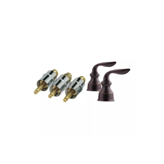 Avalon Two-Handle Faucet Kit in Tuscan Bronze