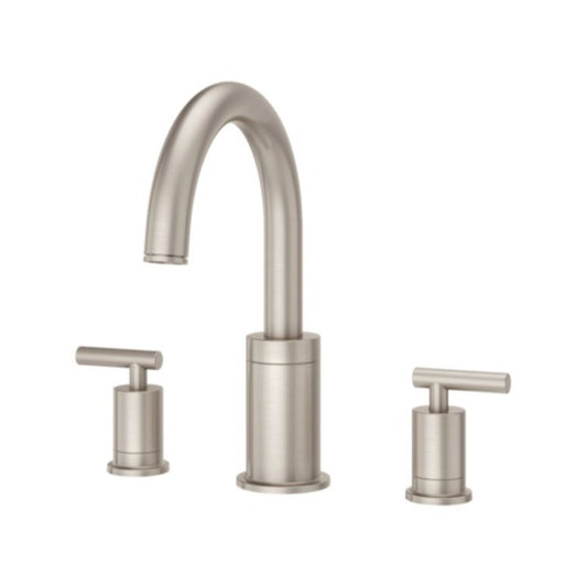 Contempra Two-Handle Roman Bathtub Faucet in Brushed Nickel