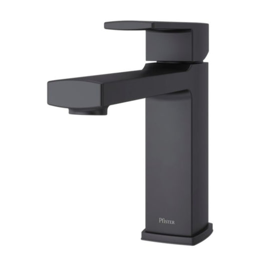 Deckard Single-Handle Roman Bathtub Faucet in Matte Black