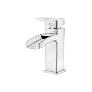 Kenzo Single-Handle Waterfall Bathroom Faucet in Polished Chrome