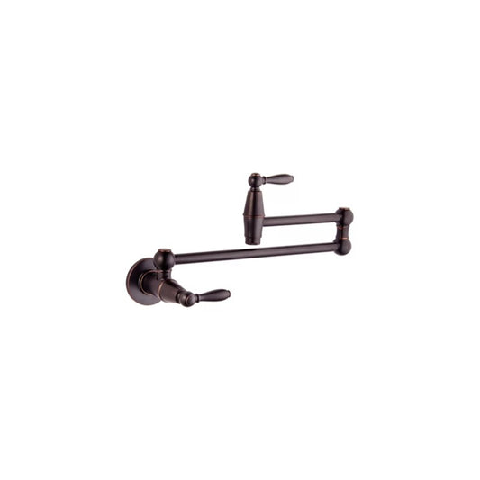 Port Haven Pot Filler Kitchen Faucet in Tuscan Bronze
