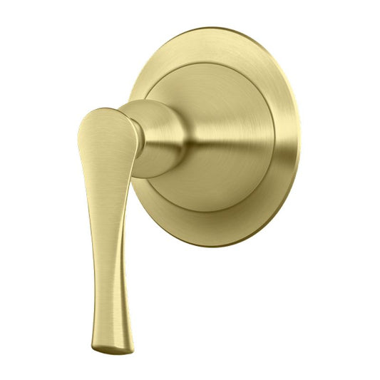 Rhen Diverter Trim in Brushed Gold