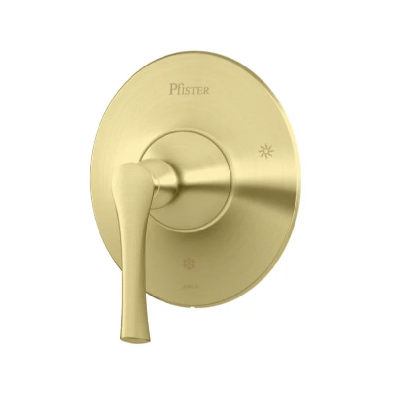 Rhen Tub & Shower Valve in Brushed Gold