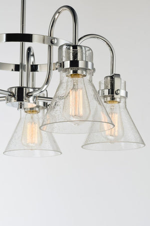 Seafarer 21.5' 3 Light Chandelier in Oil Rubbed Bronze
