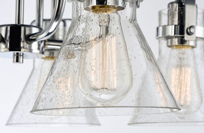 Seafarer 21.5' 3 Light Chandelier in Polished Chrome
