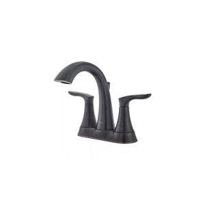 Weller Centerset Two-Handle Bathroom Faucet in Tuscan Bronze