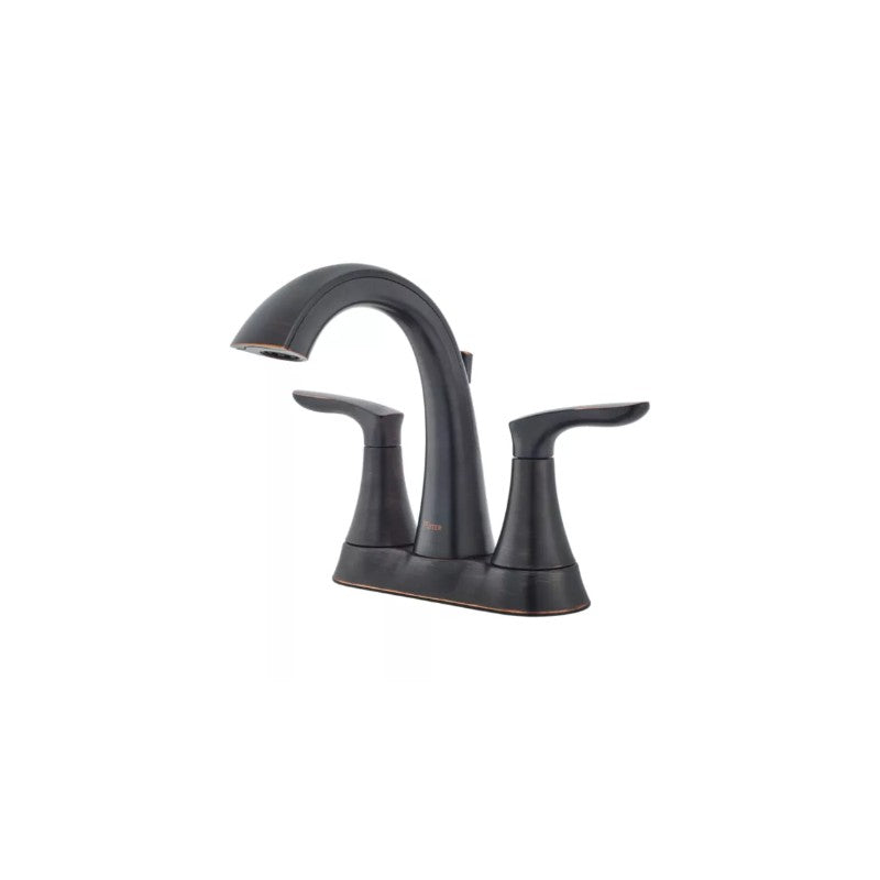 Weller Centerset Two-Handle Bathroom Faucet in Tuscan Bronze