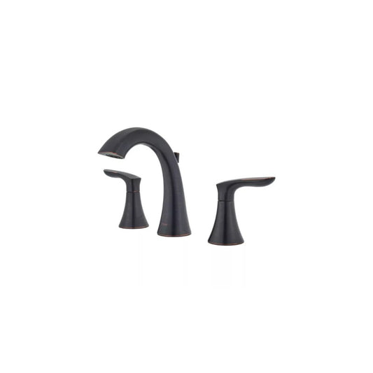 Weller Widespread Two-Handle Bathroom Faucet in Tuscan Bronze