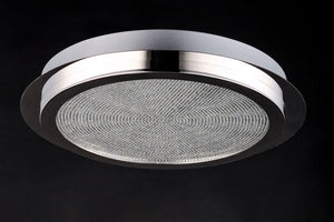 Sparkler 13.75' Single Light Flush Mount in Polished Chrome