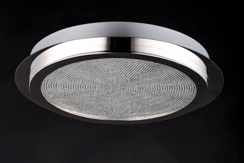 Sparkler 13.75' Single Light Flush Mount in Polished Chrome