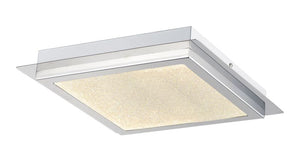 Sparkler 13' Single Light Flush Mount in Polished Chrome