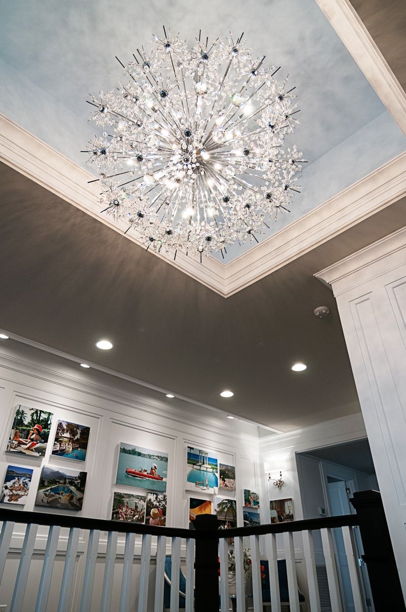 Starfire 44' 40 Light Single-Tier Chandelier in Polished Chrome