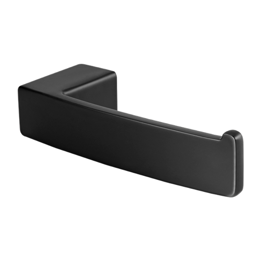Kenzo 7.09" Flat Bar Toilet Paper Holder in Matte Black