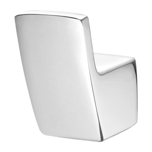 Kenzo 1.56" Rectangular Robe Hook in Polished Chrome