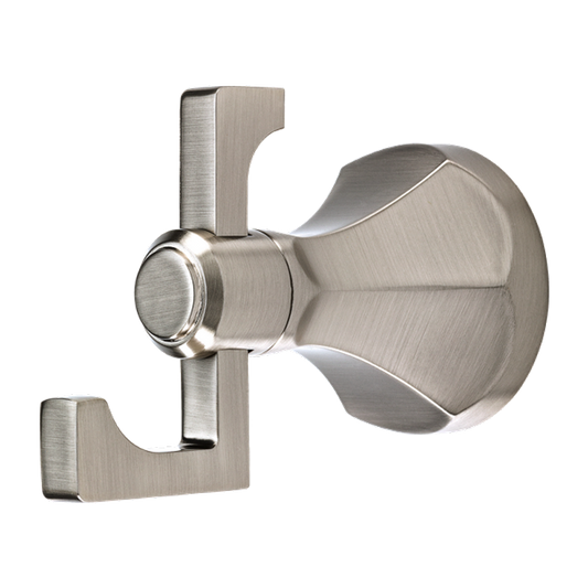 Arterra 2" Square-J Robe Hook in Brushed Nickel