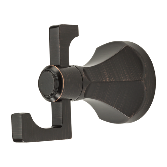 Arterra 2" Square-J Robe Hook in Tuscan Bronze