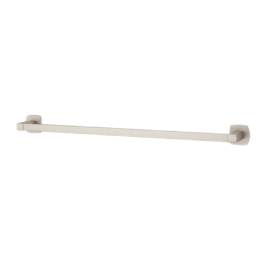 Deckard 26.06" Flat Square Towel Bar in Brushed Nickel