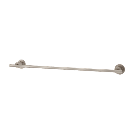 Contempra 26.5" Round Towel Bar in Brushed Nickel