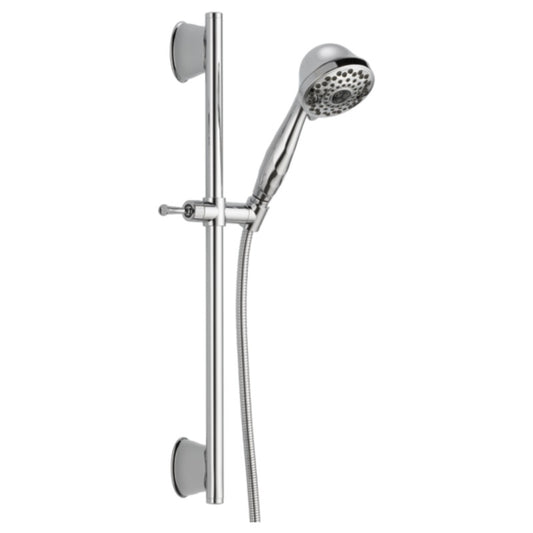 Universal Showering Hand Shower in Chrome with 7 Spray Settings