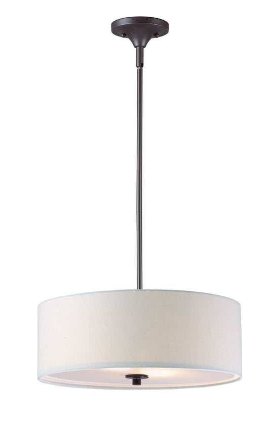 Bongo 18" 3 Light Single Pendant in Oil Rubbed Bronze