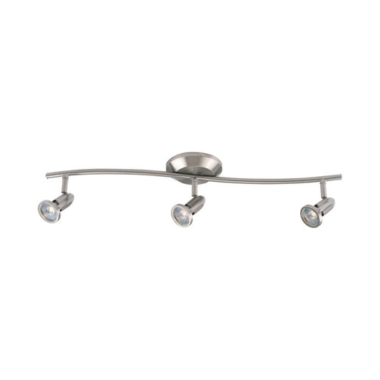 Agron 27" 3 Light Track Light in Satin Nickel