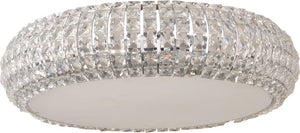 Bijou 15.75' 6 Light Flush Mount in Polished Chrome