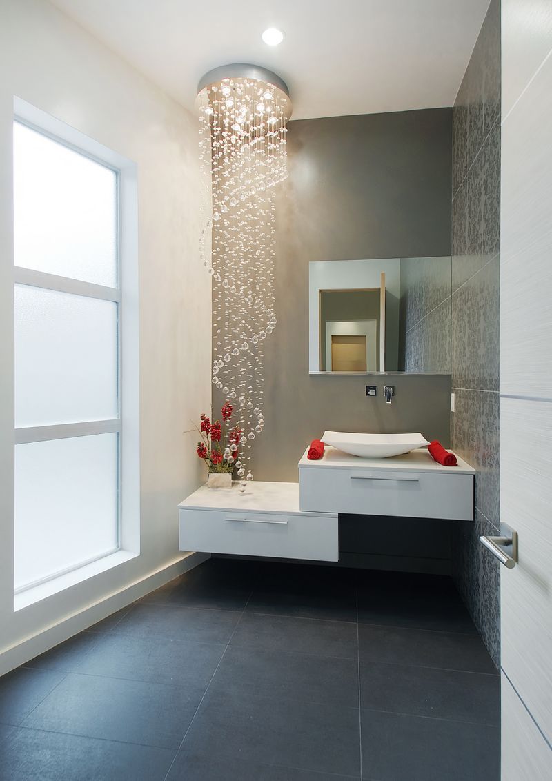 Cascada 23.5' 9 Light Flush Mount in Polished Chrome