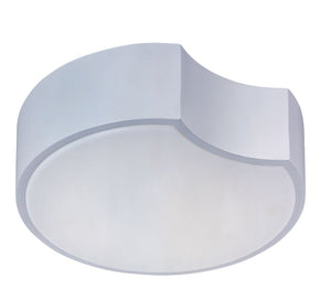Cells 13' Single Light Flush Mount in Matte White